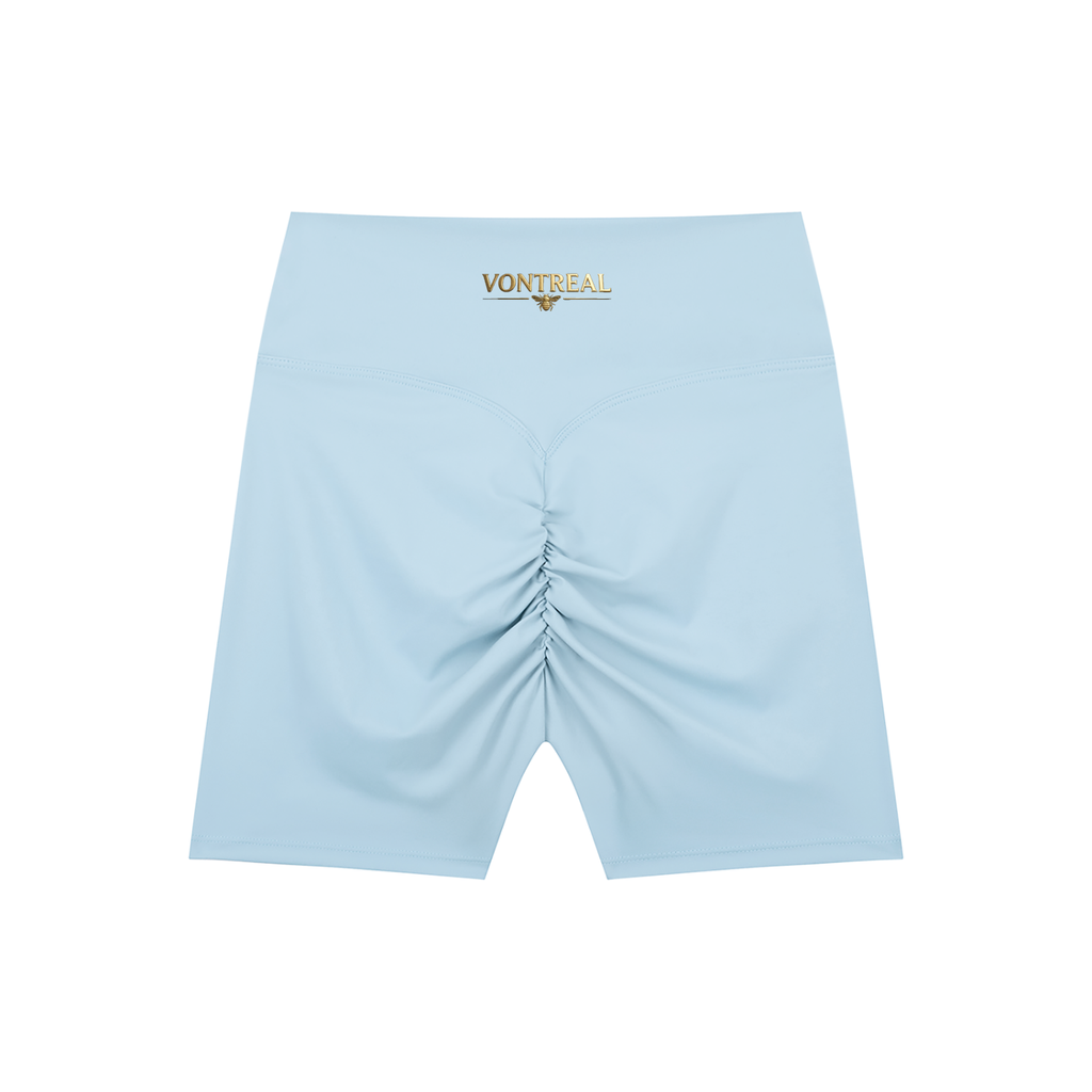 High-Waisted Blend Biker Shorts