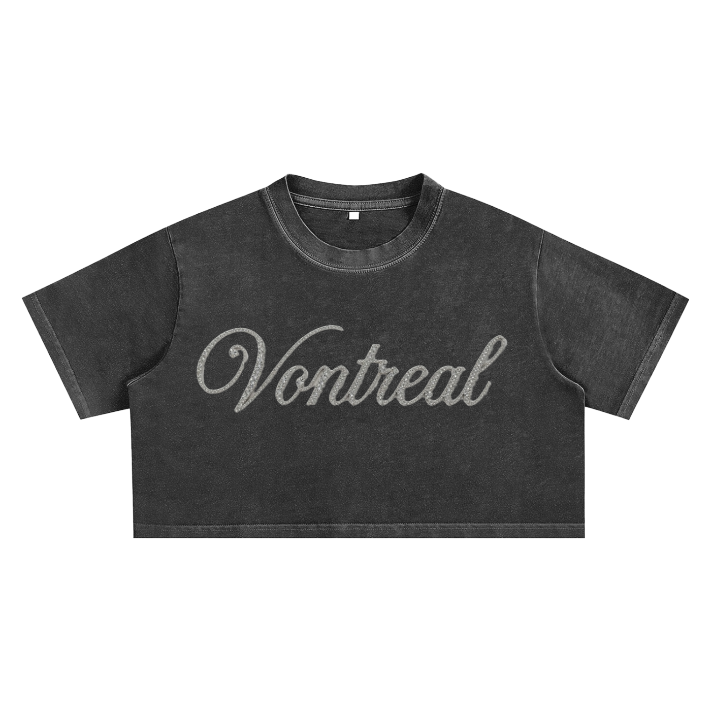 Snow Washed Crop Top