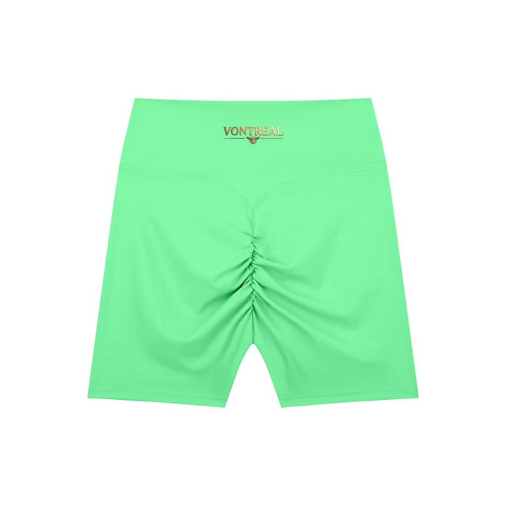 High-Waisted Blend Biker Shorts