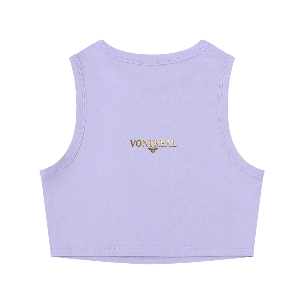 Women's Tight Crewneck Crop Tank Top