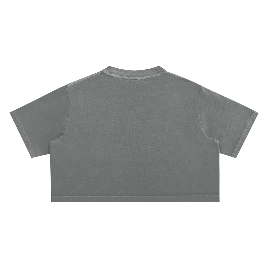 VONTREAL -Snow Washed Crop Top