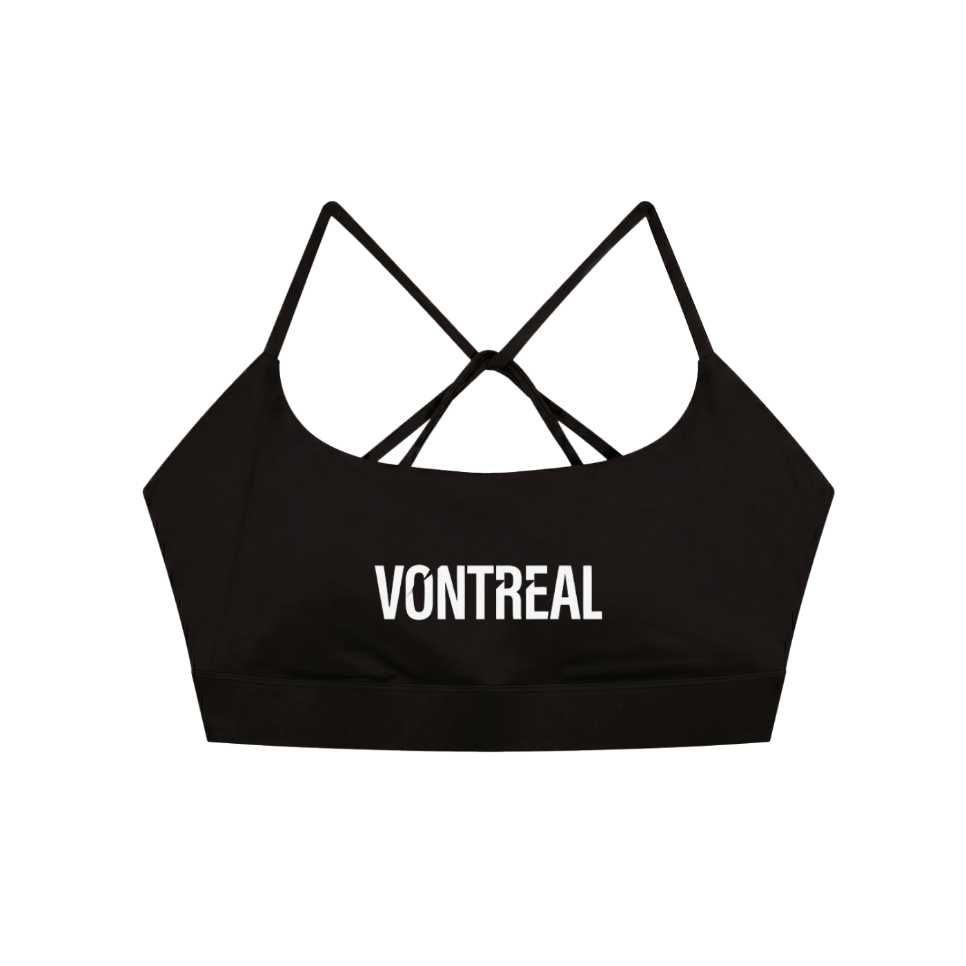 Strappy Criss Cross Yoga Sports Bra