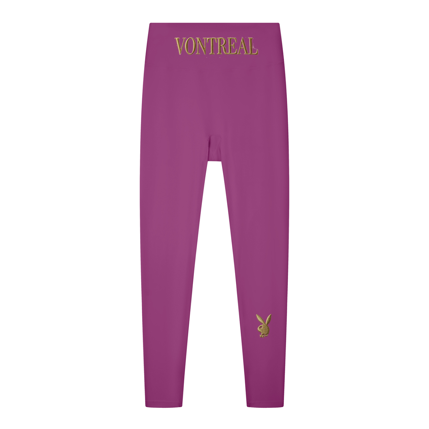Women's Solid High Rise Leggings