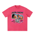Milli x vontreal Heavyweight Vintage Washed Frayed T-Shirt