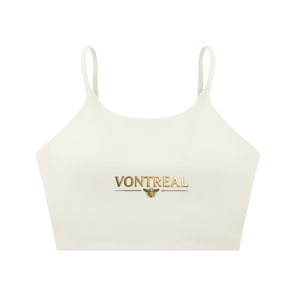 Spaghetti Strap Yoga Sports Bra