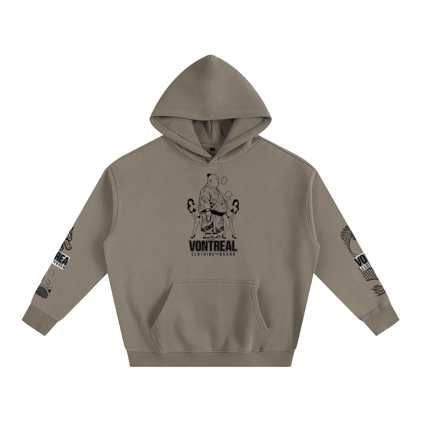 Oversize Fleeced Hoodie