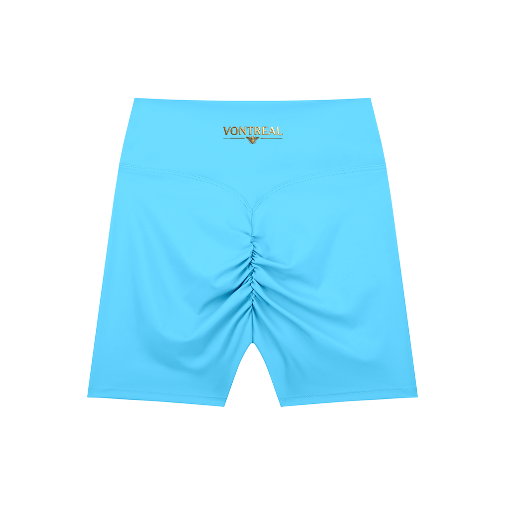 High-Waisted Blend Biker Shorts