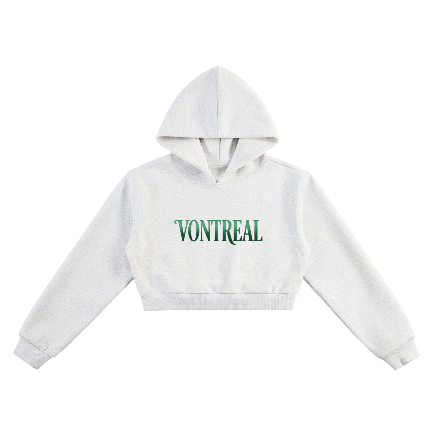 Essential Cropped Hoodie