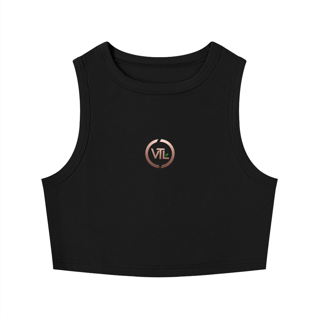 Women's Tight Crewneck Crop Tank Top