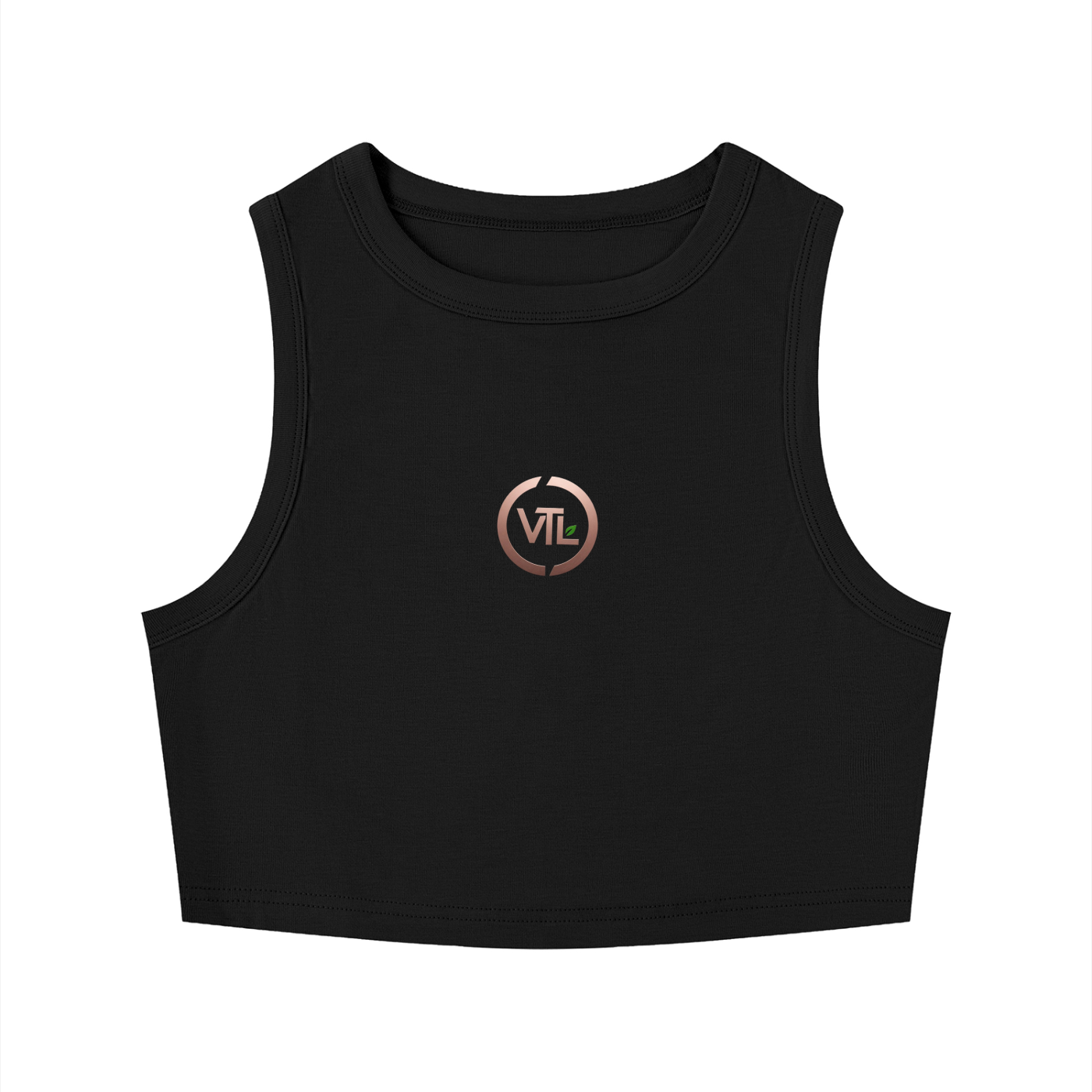 Women's Tight Crewneck Crop Tank Top