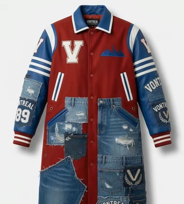 VONTREAL - long length Varsity jacket issue 1