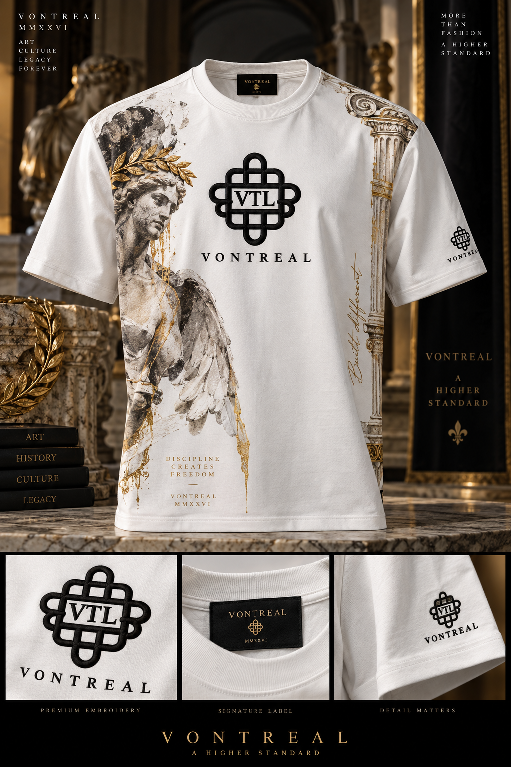 VONTREAL Discipline Classic Tee