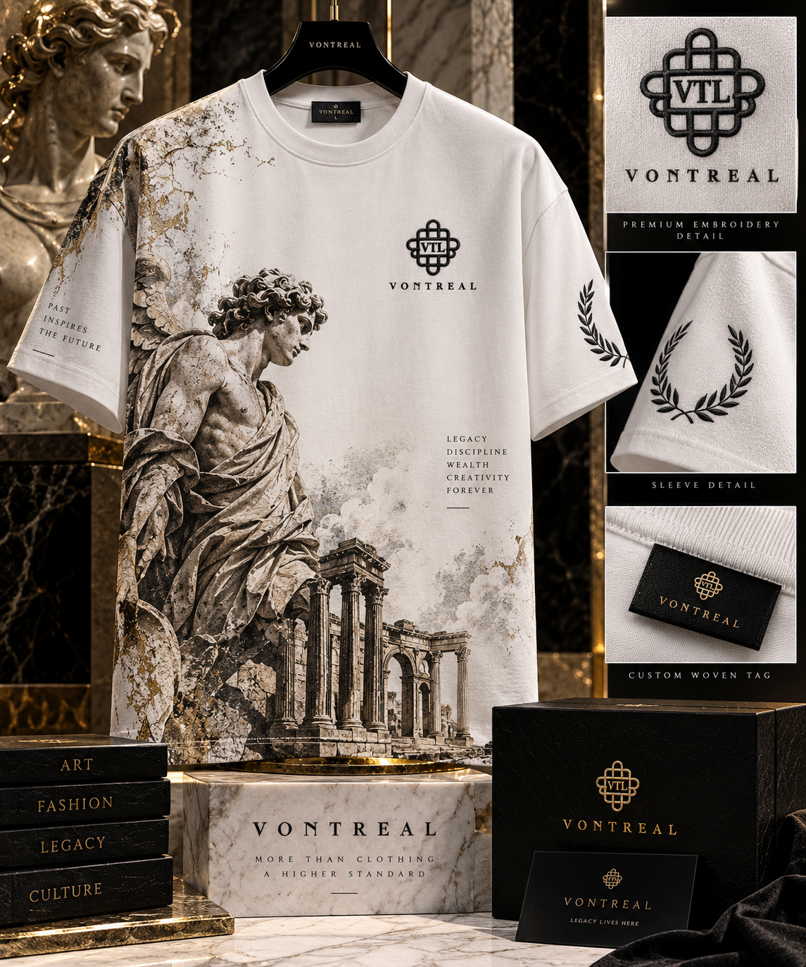 VONTREAL Legacy Ruins Tee